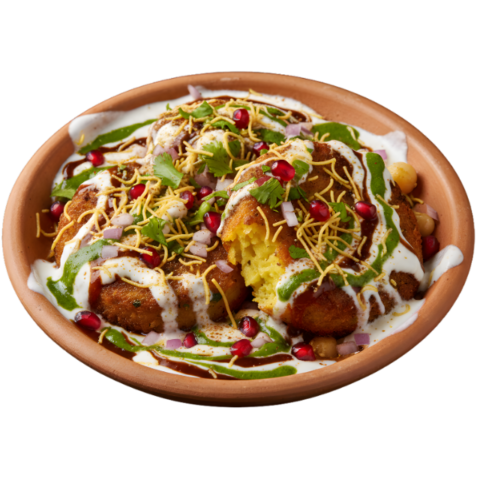 Aloo Tikki Chaat